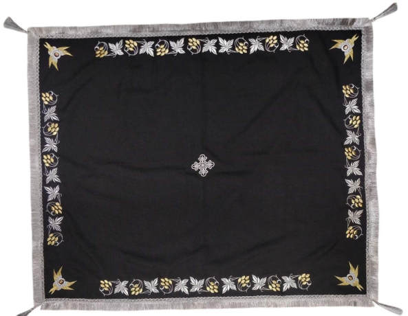 Накидка "Виноград", з дешевою бахрамою