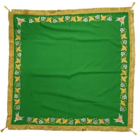 Накидка "Виноград", з дешевою бахрамою