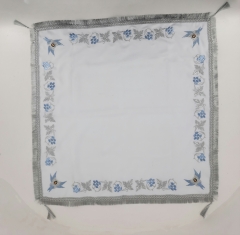 Накидка "Виноград", с дешёвой бахрамой