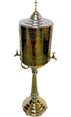 Водосвятний бак, алюміній, ножка, 20л