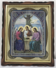 Икона Ветхозаветная Троица 44х54