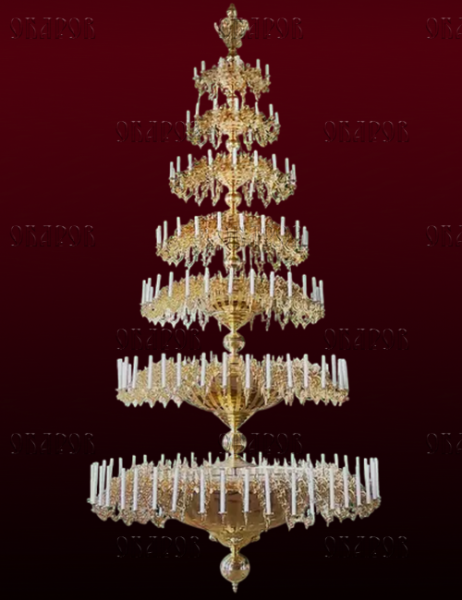 Паникадило №64 7-ярусное на 174 свечи Х2703