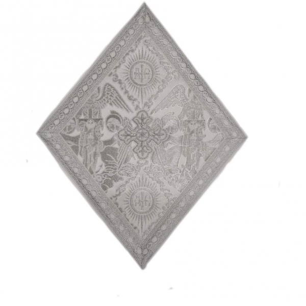 Салфетка красная под крест