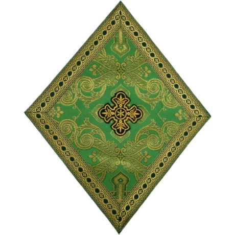 Серветка червона під хрест "Хрест" Ромб