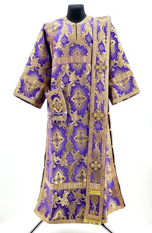 Стихар дияконський з орарем та поручами