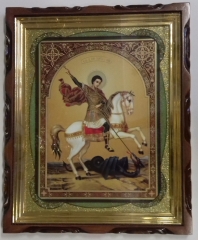 Икона вмч. Георгия Победоносца 44х54