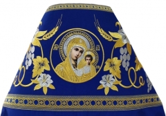 Облачення священника, вишите на габардині, вишивка &quot;Лілія&quot; з пришивним галуном