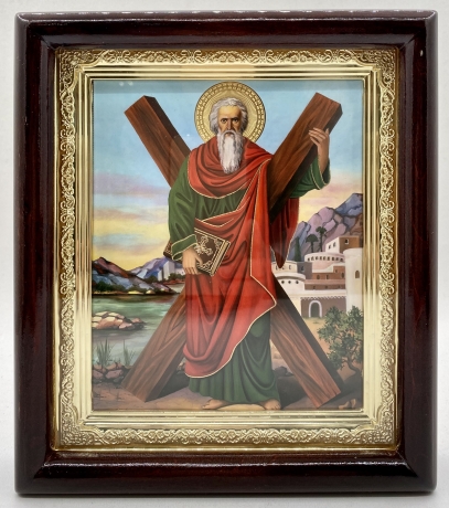 Икона свящ. Андрей Первозванный 23х20