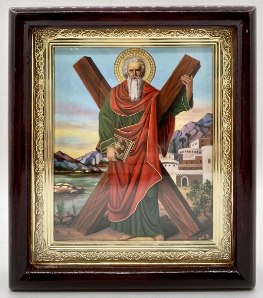 Икона свящ. Андрей Первозванный 23х20