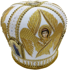 Митра  Херувим  белая