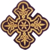 Крест вышитый 14х14