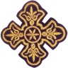 Крест вышитый 14х14