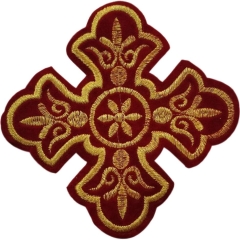 Крест вышитый 14х14