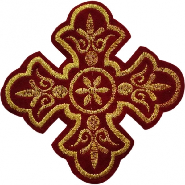 Крест вышитый 14х14