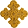 Крест вышитый 14х14