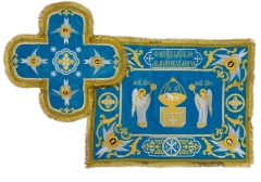 Покровцы и воздух с вышивкой "Ангел"