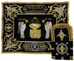 Покровцы и воздух с вышивкой "Ангел"