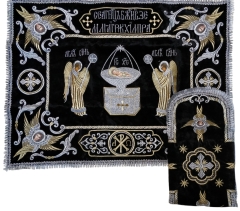 Покровцы и воздух с вышивкой "Ангел"