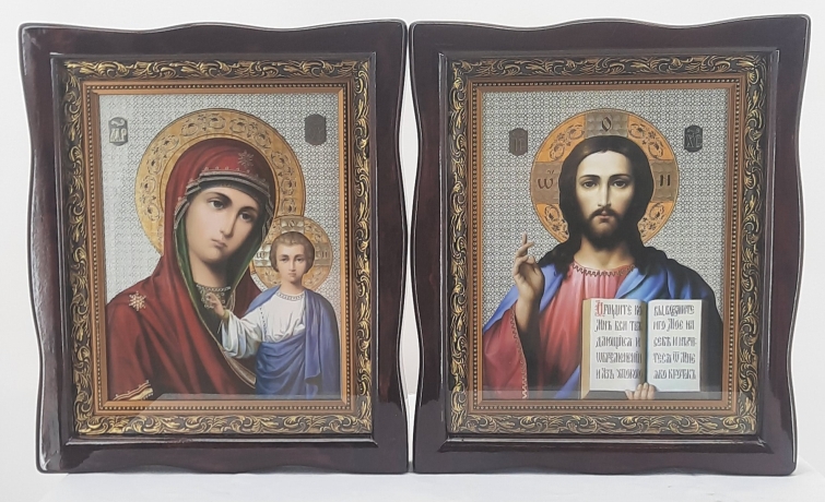 Ікони "вінчальна пара) (сір. літ.) 35,5x30