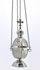 Кадило шестигранне, срібло, без дзвіночків