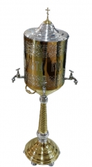 Водосвятний бак, нержавійка, ножка, 75л 