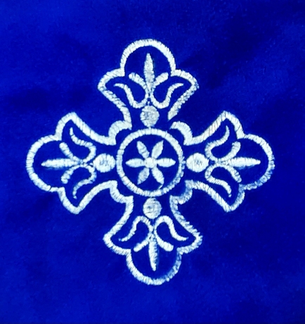 Покровцы та воздух с вишивкой "Огонек" №2