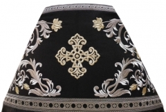 Облачення священника, вишите на габардині, вишивка &quot;Роза&quot; з пришивним галуном