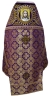 Облачення священника комбіноване з парчі "Афонський хрест", з вишитим опліччям, вишивка "Коло"