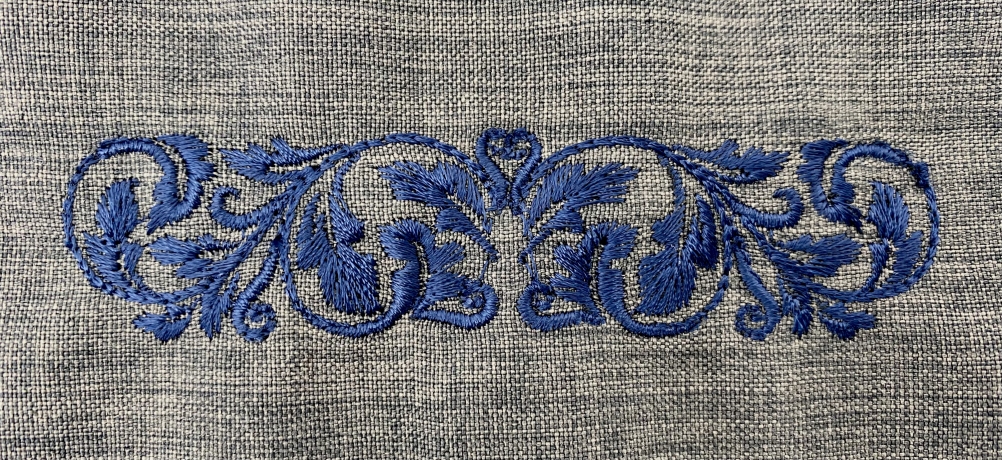 Підрясник на запах, з вишивкою, тканина париж