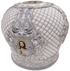 Митра "Сетка" белая