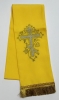 Закладка  Крест  желтая