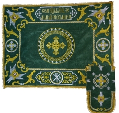 Покровцы и воздухи с вышивкой "Крест"