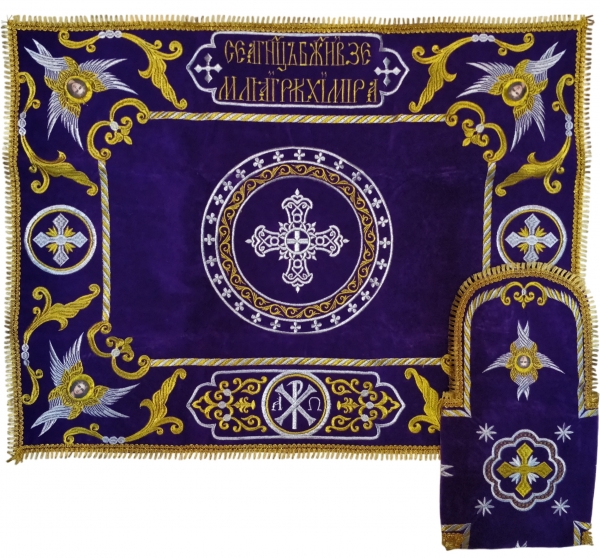 Покровцы и воздухи с вышивкой