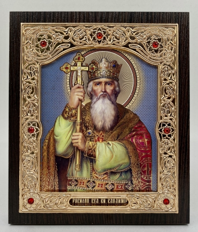 Икона равноап. вел. кн. Владимир 15х18