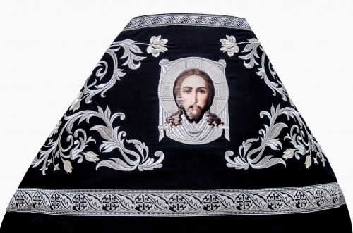 Облачение священника вышитое на габардине, вышивка