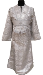 Стихар з парчі (деш.), паламарський, з орарем