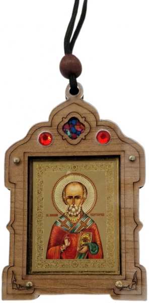 Подвеска Киот Казанская Богородица