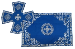 Покровцы и воздух с вышивкой "Круг" №2