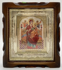 Ікона Богородиці "Всецариця" 19х17