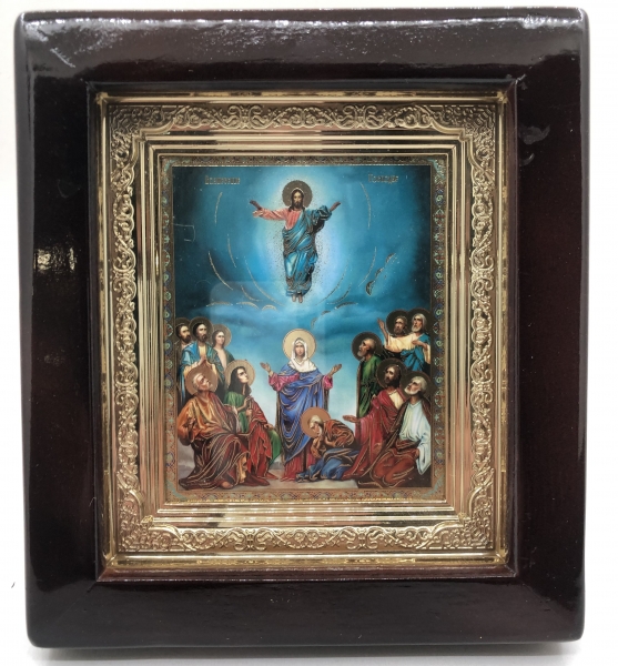 Икона Вознесения Христовое 18,5х17
