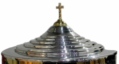 Водосвятний бак, нержавійка, шестигранний 200л 