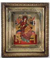 Ікона Богородиці &quot;Всецариця&quot; 22,5х25,5