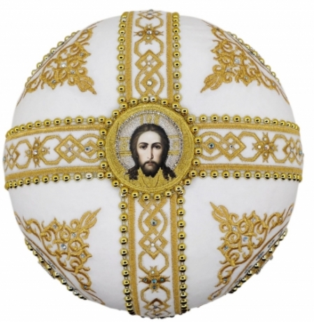 Митра  Ромб  №2 белая