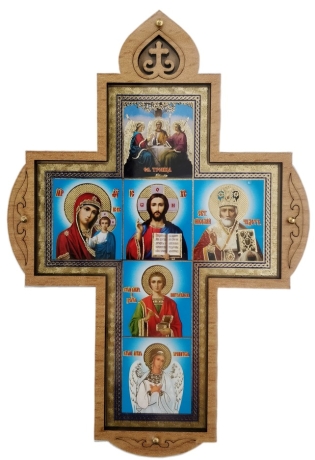 Ікона Хрест - Іконостас в оргсклі 15.5х10.5