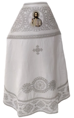 Облачення священника вишите на габардині, вишивка &quot;Коло&quot; з пришивним галуном