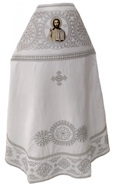 Облачение священника вишитое на габардине, вишивка