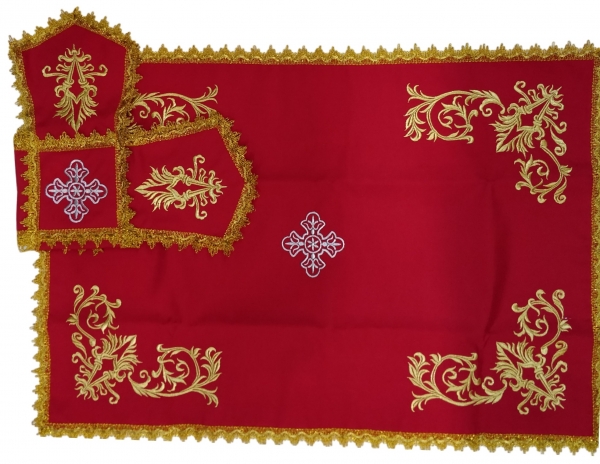 Покровцы и воздух с вышивкой