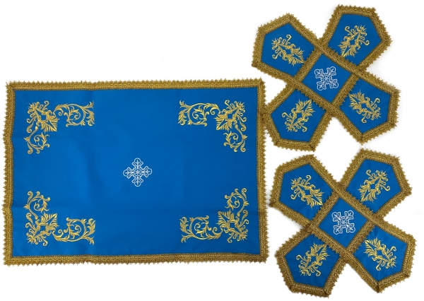 Покровцы и воздух с вышивкой