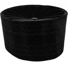 Скуфія грецька чорного кольору оксамит