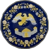Орлець вишитий, вишивка "Квіти" ф75